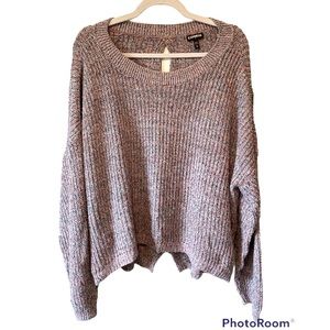 Express Cropped Sweater-Sz XL